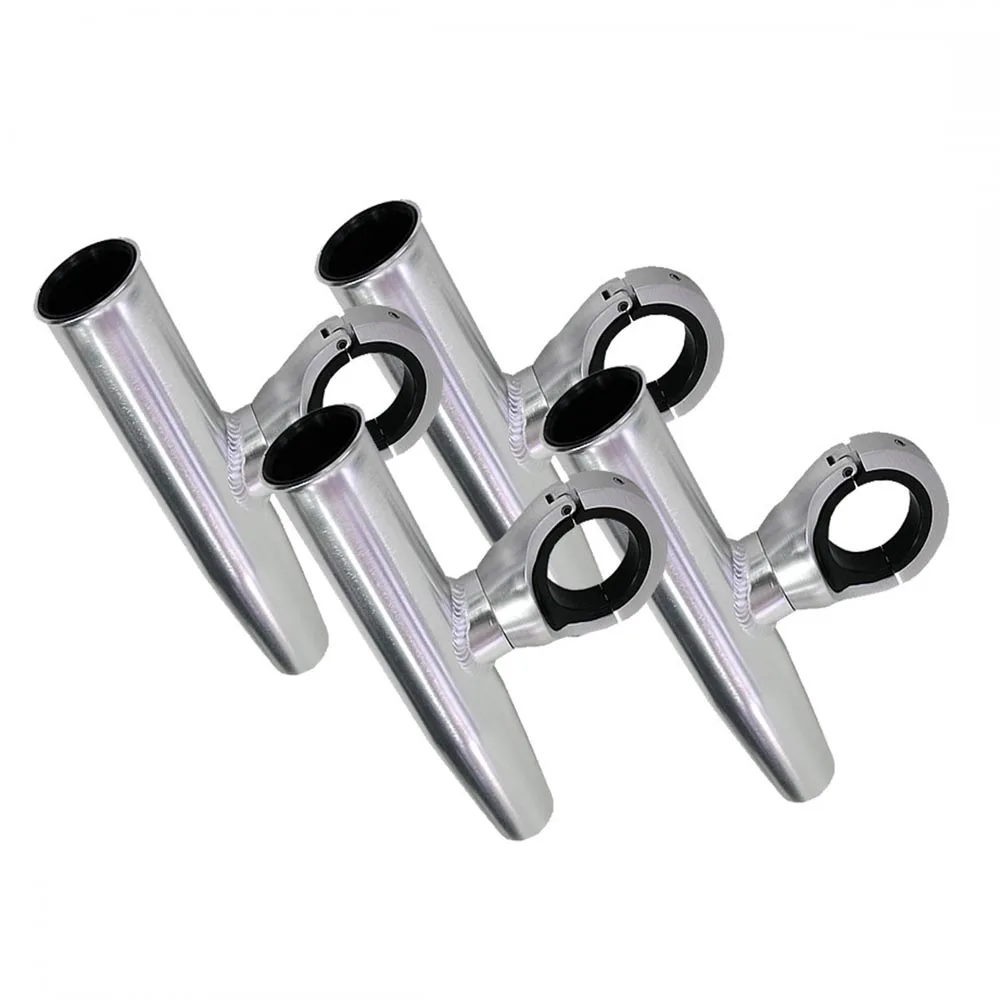 Marine hardware boat accessories aluminum fishing rod holder with polishing and anodizing