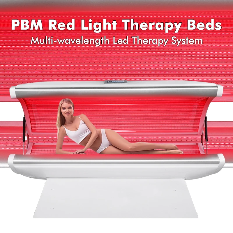 1200w 633nm 660nm 850nm 940nm Red Light Treatment Bed Infrared Light Therapy Collagen Therapy Bed For Wrinkle Remove Pain Relief