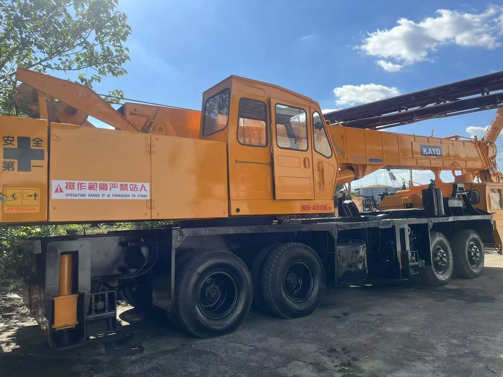 Used crane Kato 40ton Construction Machinery Spare Parts crane attachment machinery engine parts kato 50tons crane parts