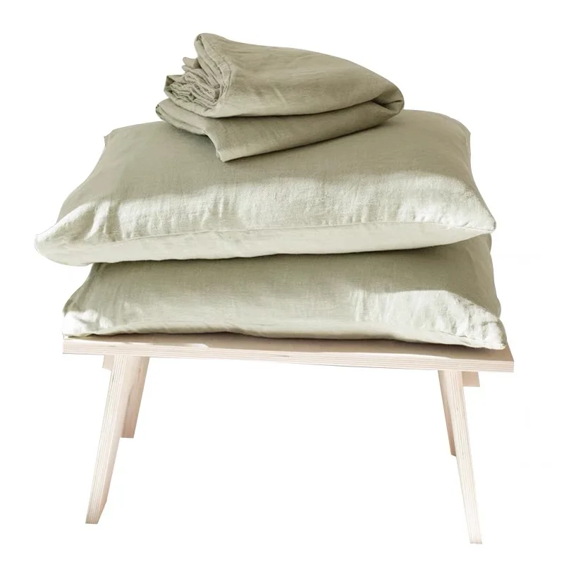 Breathable Bedding Set Hemp Bedding Set Hemp Bed Linen Bed Sheet