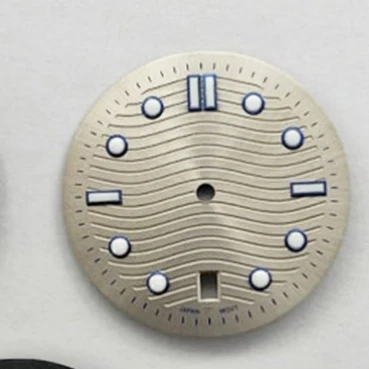Manufacturer Wholesale Custom Watch Face logo Watch Accessories 32.5mm NH35 Movement Luminous Dial Watch Face Dial