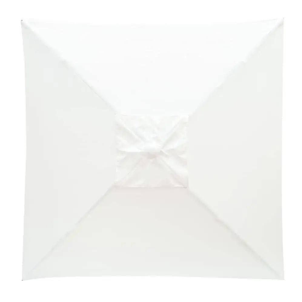 BR Custom Wholesale Outdoor UV50+ Luxury Wood Pole Beach Cabana Tent with Fringe Tassels, 6ft Premium Canvas Sun Shade Umbrella