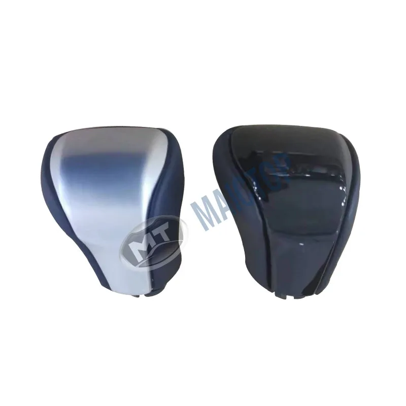 Maictop Car Accessories Interior Kit Silver Black Handle Head Gear Shift Knob For GX 460 Gx460 Gx470