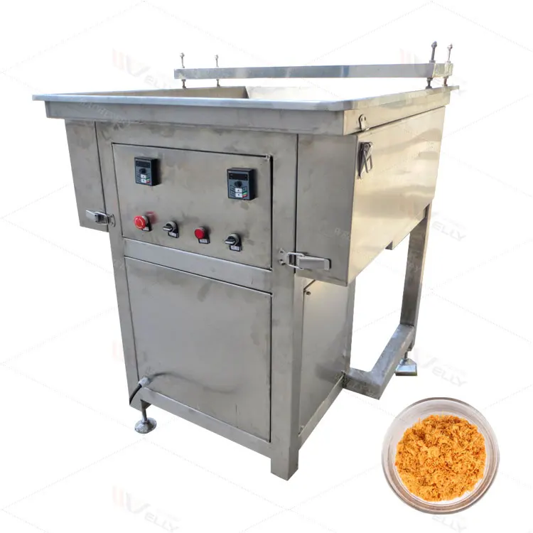 Factory Supply Pork Beef Floss Shredder Frying Production Line Meat Floss Machine For Small Business