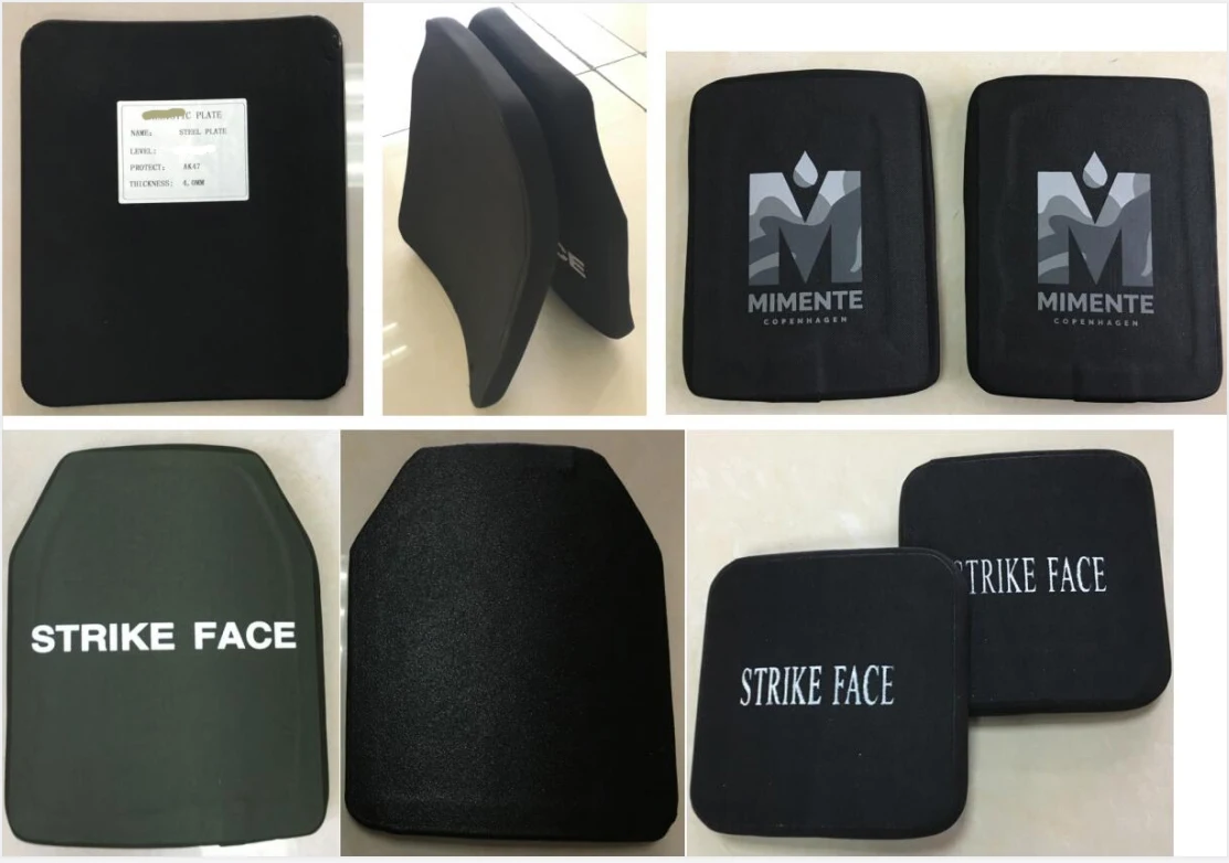 Custom logo Single Double Multi Curve STA Ceramic Plate Tactical Defense Equipment Alumina Plate for Outdoor Activity