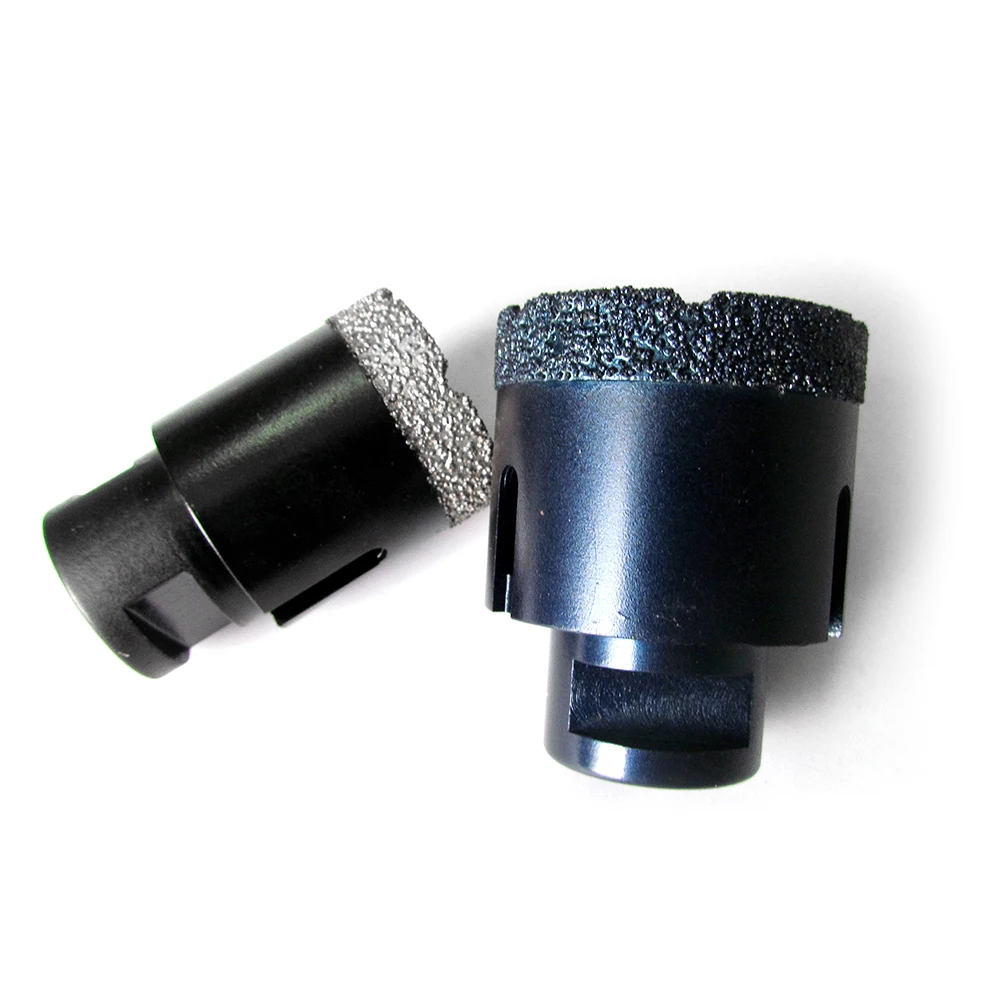 XUNDA 20-60mm vacuum brazed concrete hole saw set diamond core drill bit with aluminum box