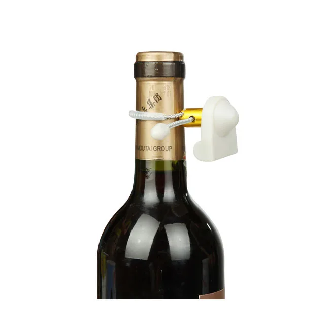 Безопасная бирка для бутылок для вина, противокражная Магнитная бирка для бутылок для вина, розничная продажа