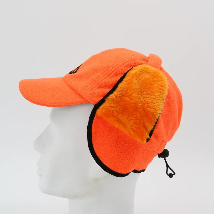 whole sale super warm ear flaps fleece LED Light winter Cap for women