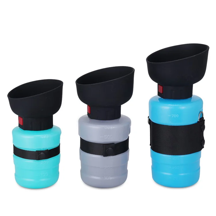 Amazon Top Seller New Design Outdoor Animal Feeding Drinking Cup Bowl Dog Travel Portable Pet Water Bottle for Dogs