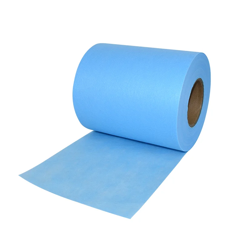 NBI factory customized 10-250gsm Polypropylene Nonwoven Fabric Bag Roll pp Spunbonded fabric low price Non Woven Materials