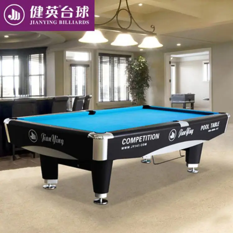 High-end Standard Billiard Mesa De Billar Profesional Luxury Solid Wood Slate 6 Pool Table