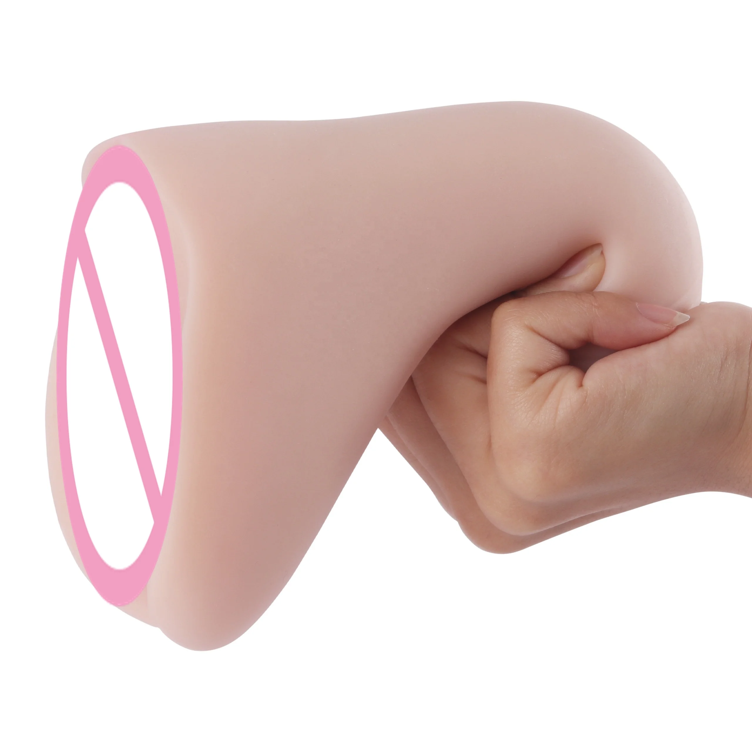 XISE Real Mini Sex Doll Masturbator with Realistic Textured Tight Anus and Mouth Vagina Deep Throat Oral Adult Sex Toys for Men