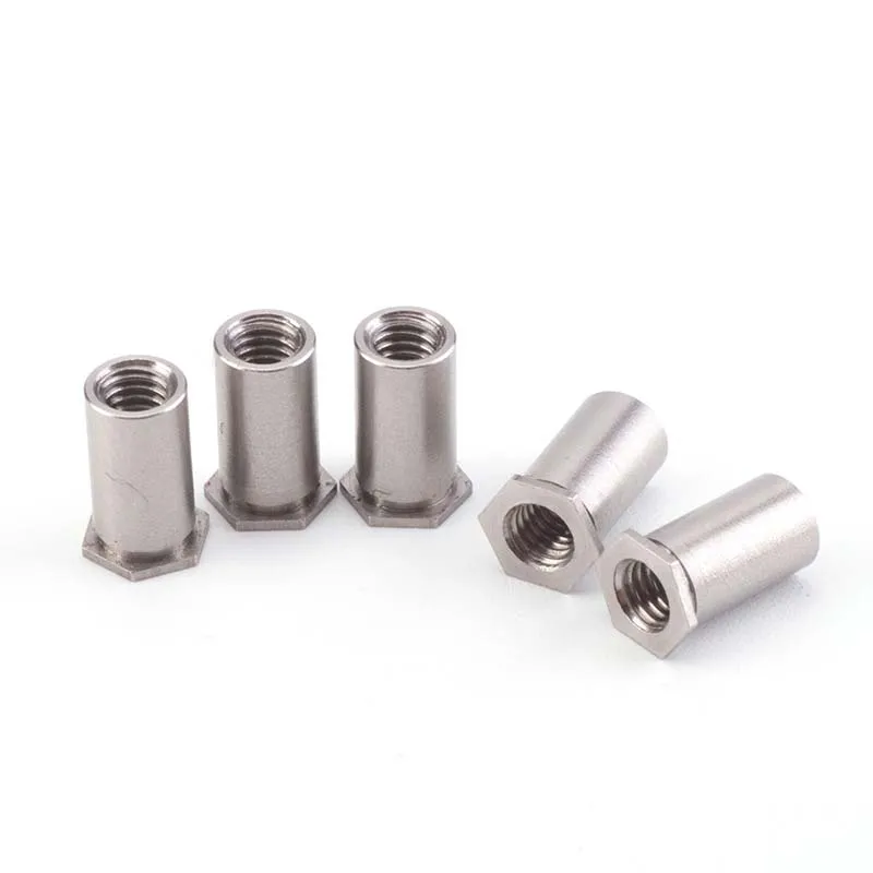 Fastener Pressure Riveting Stud Types Led Standoffs Copper Hex Nut Standoff