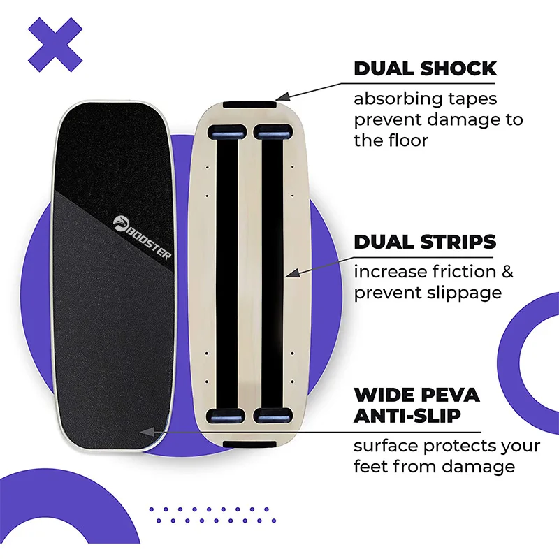 
wood cutting fit balance board trainer wooden with adjustable stoppers 