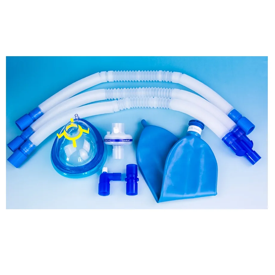 Disposable Medical Adult Expandable Anaesthesia Breathing Circuit with HME Filter