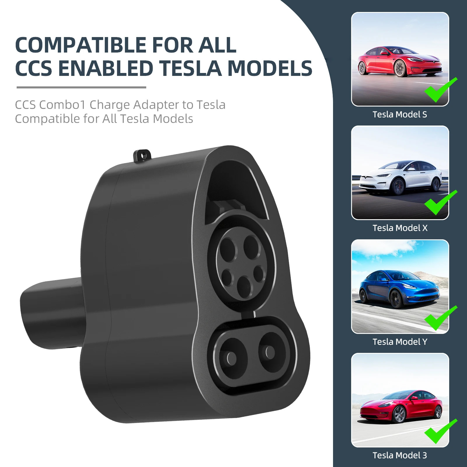 Ev Adapter Magic Dock Tesla  250kw Ccs 1 Combo 1 To Tesla Charger ccs1 adapter for tesla model 3 X Y