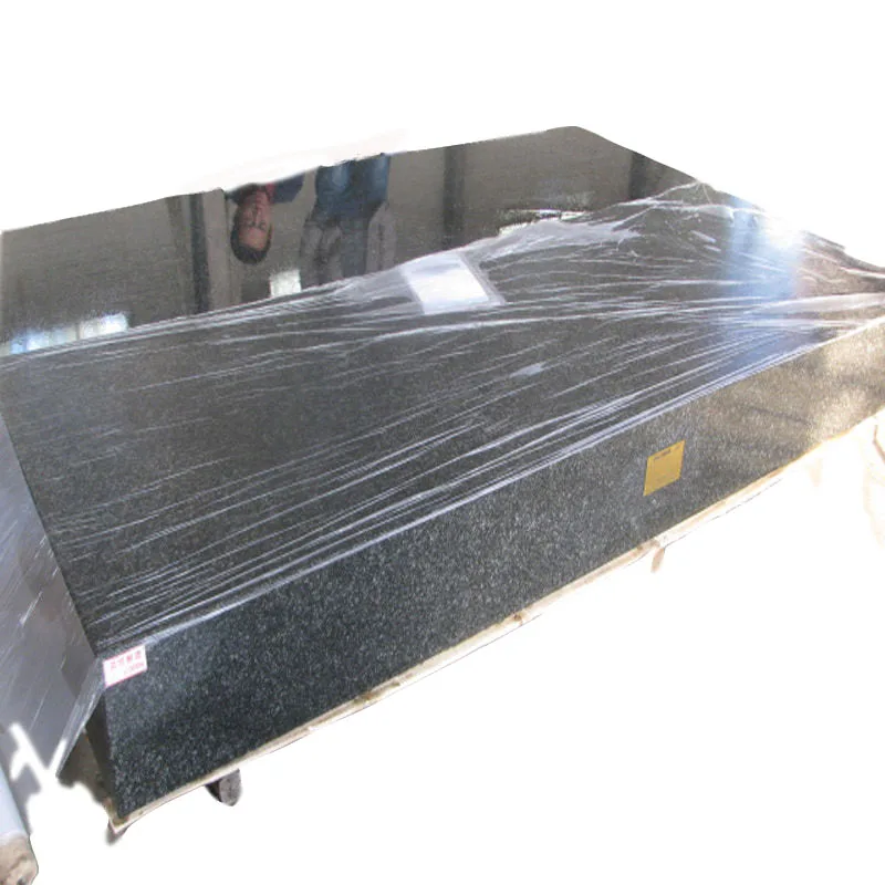 Black Granite Surface Plate With Wooden Box