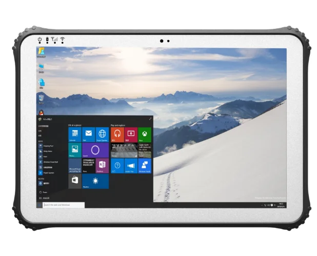 Intel Kabylake M3-6Y30 12.2 inch Rugged Tablet Support all sizes of standard of USB2.0,USB3.0,type_c connector With 100M Ethernt