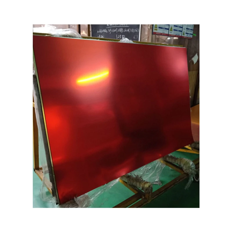 
High-end quality and exquisite customizable red lens plastic sheet 