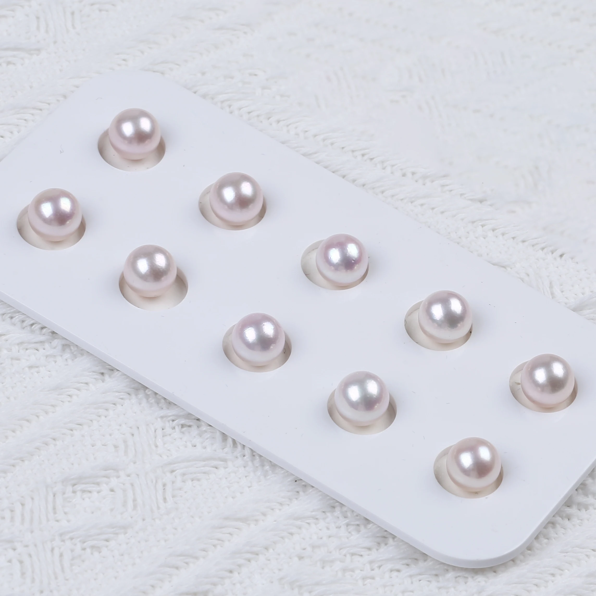 High quality Saltwater Real Akoya Round Loose Pearl Beads