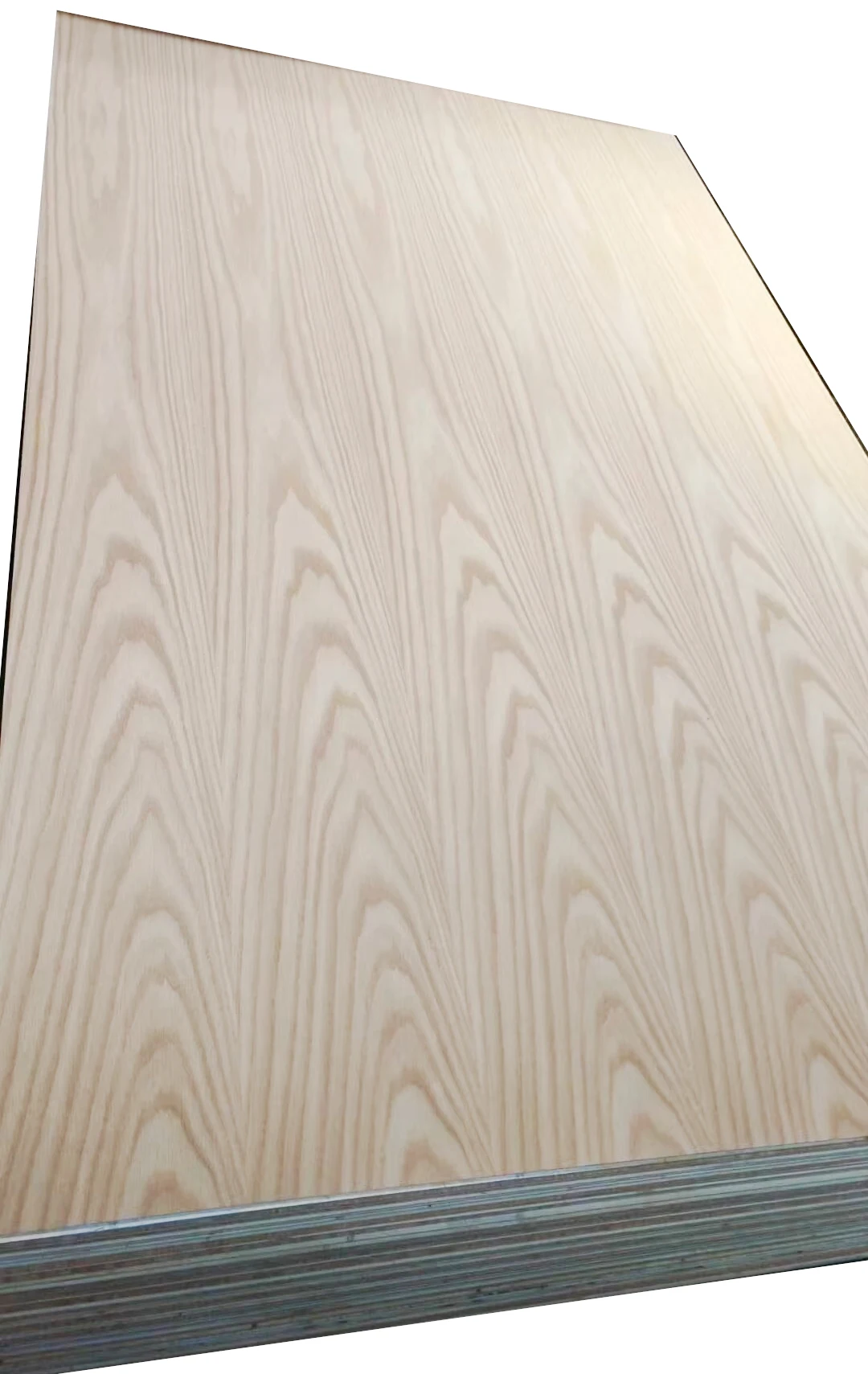 Linyi Natural Burma Teak Sapele Red Oak Wood Ash Wood Black Walnut Veneer Fancy Plywood
