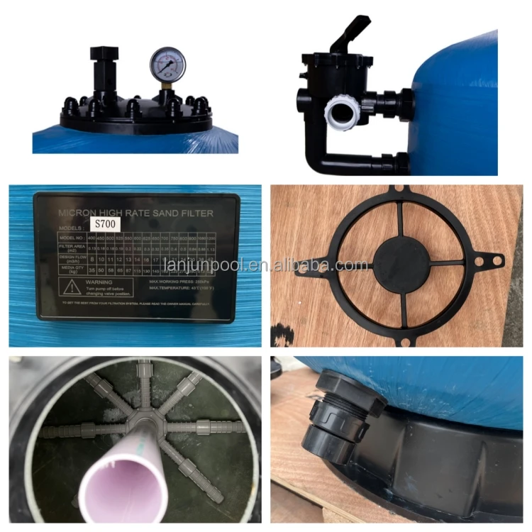 side mould sand filter
