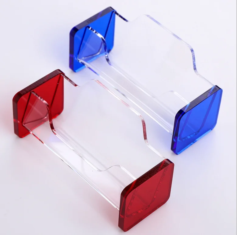 Factory price desktop card custom-made office exhibition business card display box name card display showcaseard showcase