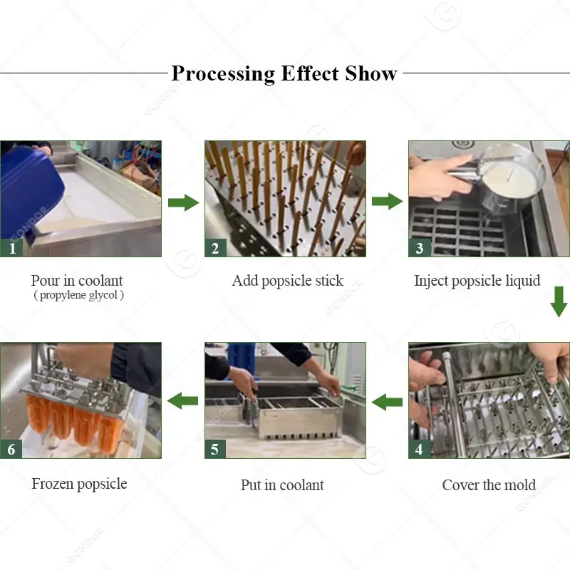 Candy Cream Stick Maquina Para Hacer Paletas De Helado Vend Ice Lolly Pop Maker Freeze Popsicle Make Machine