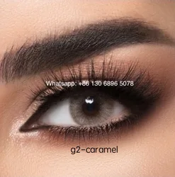 Линзы для глаз с чехлом небесно-голубые натуральные красивые контактные линзы для глаз