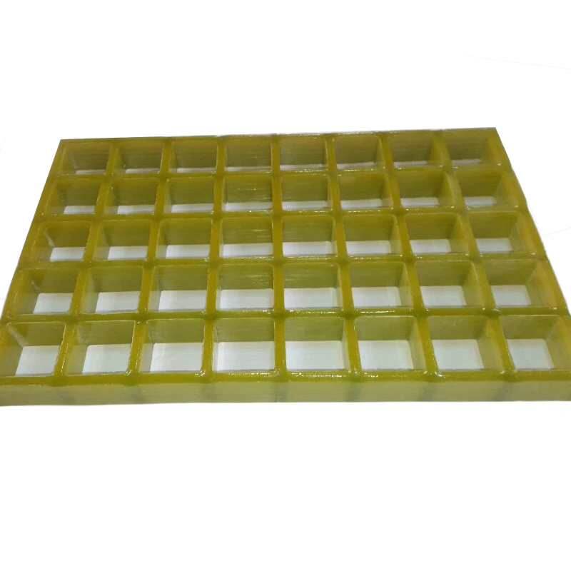Transparent Frp Fiberglass Decorative Grating Sheet Production Transparent Frp Molded Grating With Low Price