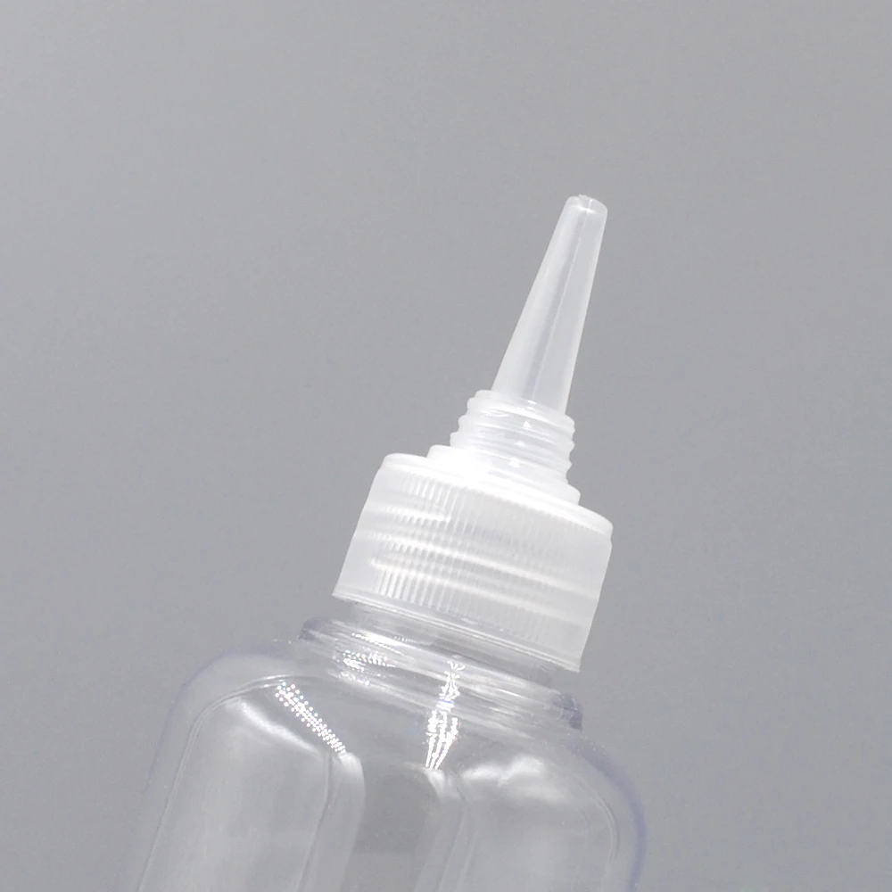 Factory customize plastic bottles with disc cap or twist cap for hair oil 100 ml 120 ml 60 ml 4 oz 2 oz 8 oz