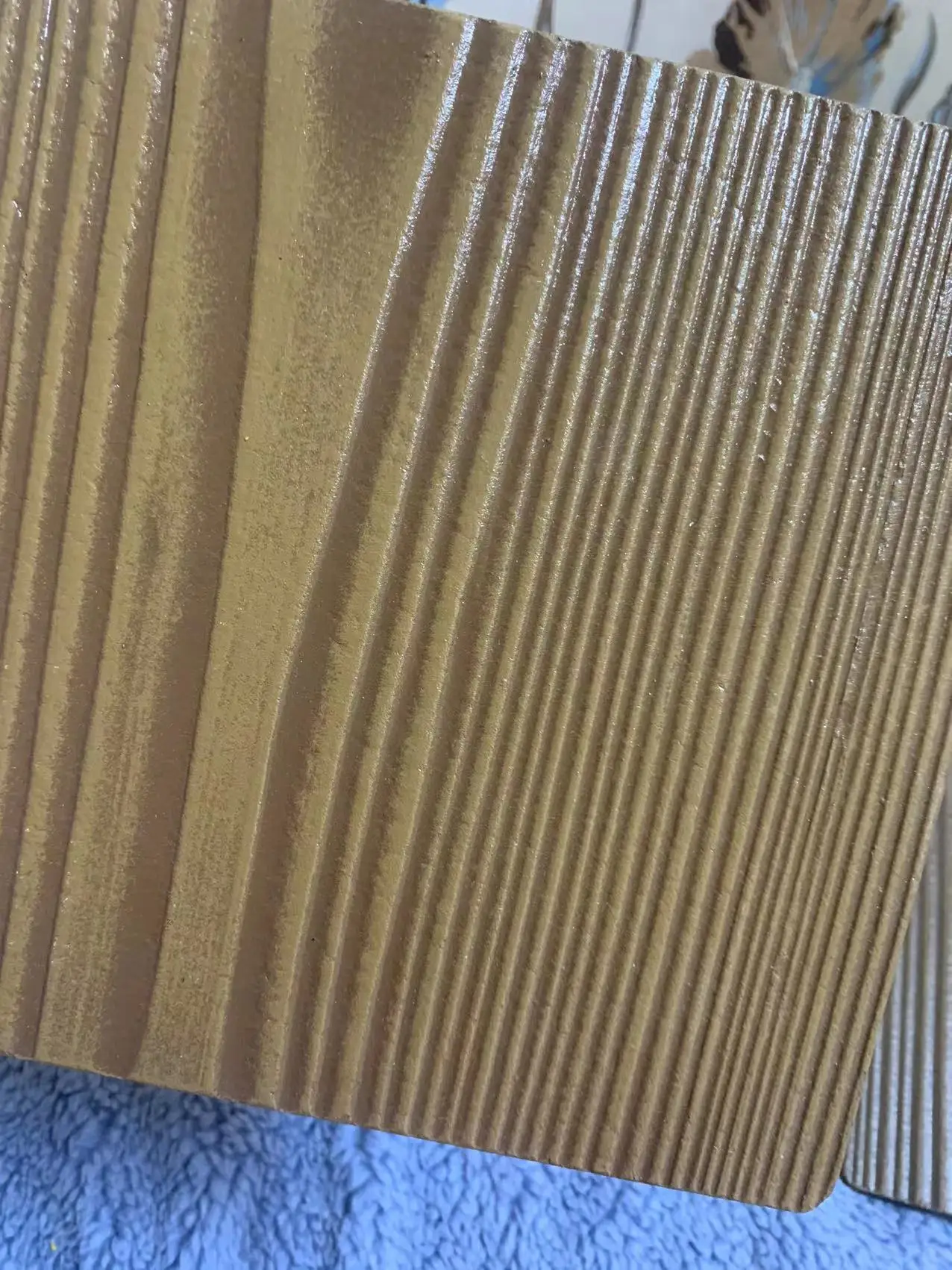 2024 New Wood fiber cement siding board replace the existing wood siding with fiber cement board siding