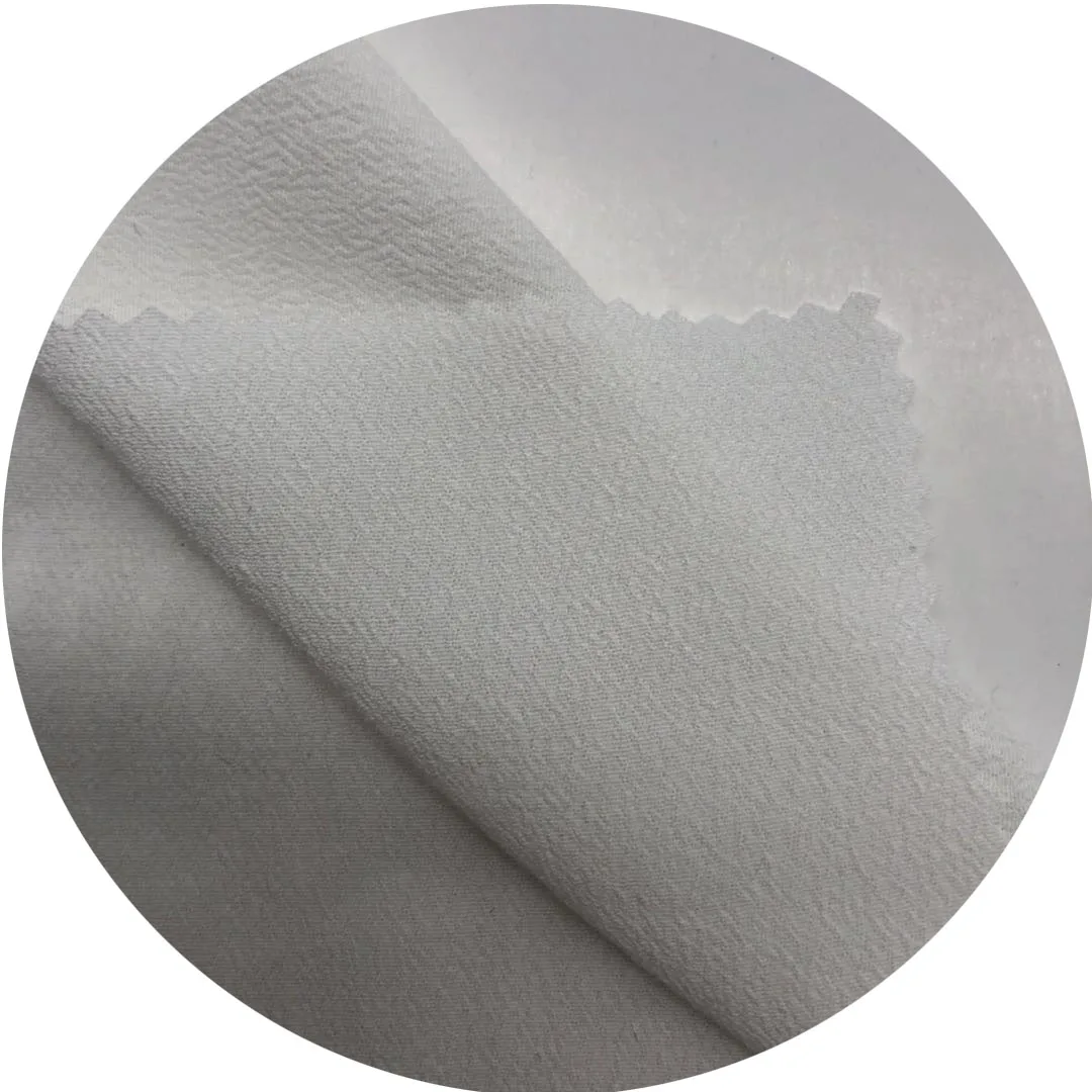 
New arrival soft comfortable rayon viscose 30S rich crepe fabric 