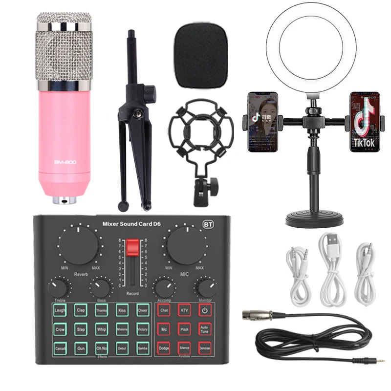 Профессиональный звуковой интерфейс звуковая карта микшер запись студийная звуковая карта