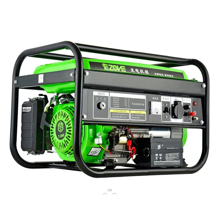 China Factory Direct Sale Multi Fuel Generator Professional 3kw Gasoline Generator