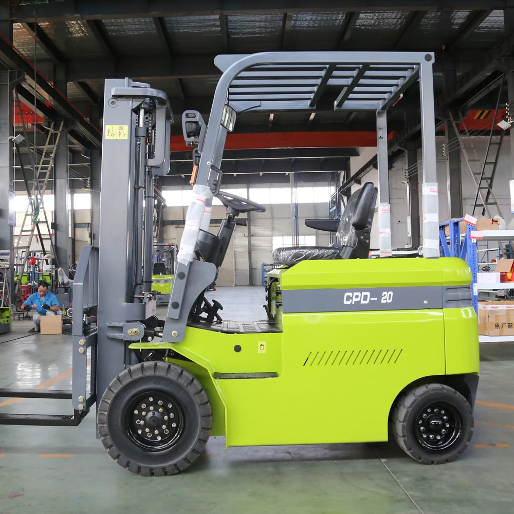 Electric Forklift Factory 2 Ton Electric Forklift Truck New Forklift Battery lift height 3 meter