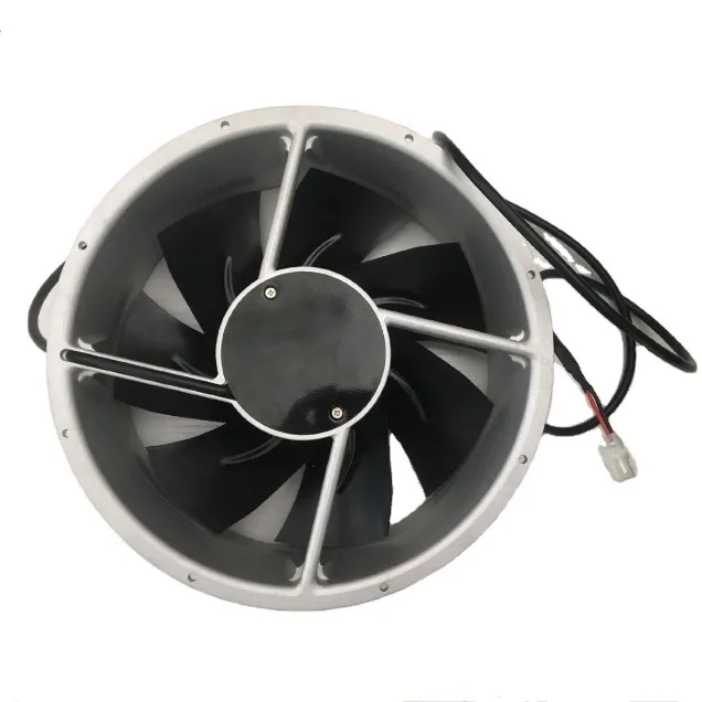 Принудительный охлаждающий вентилятор с металлическим лезвием 254 мм 220 В для двигателя