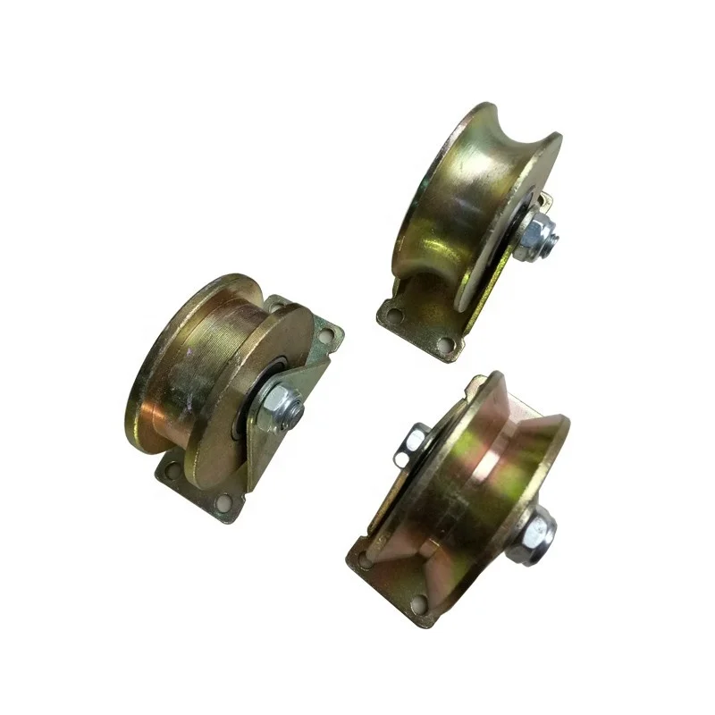 U V groove sliding gate track roller wheel  Sliding gate guide roller sliding gate wheel