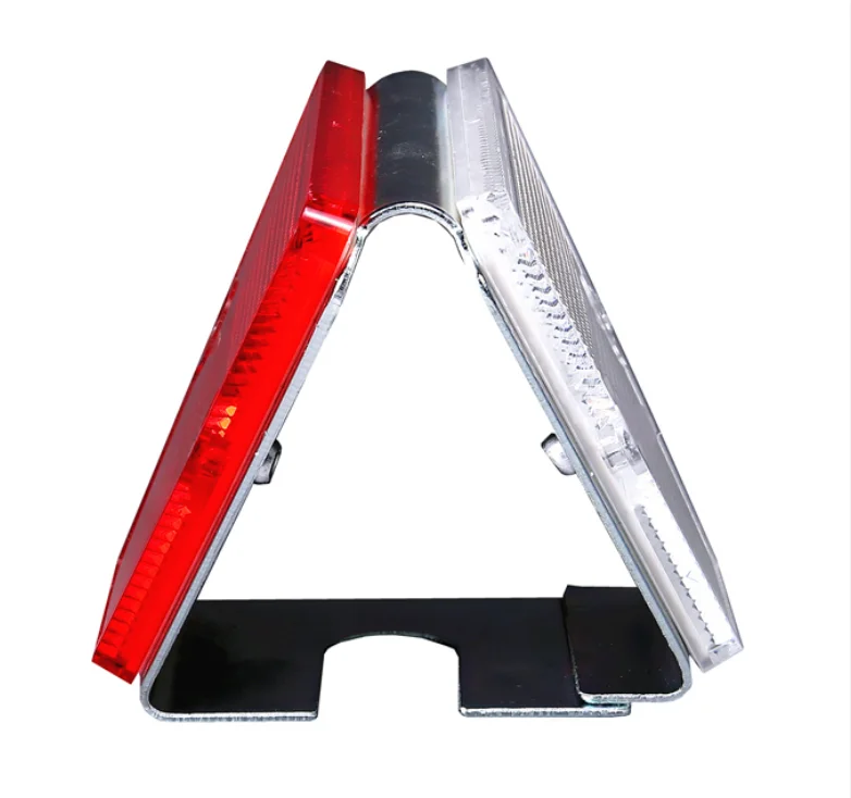 Trapezoid barrier butterfly guardrail reflector high reflective highway lights reflectors