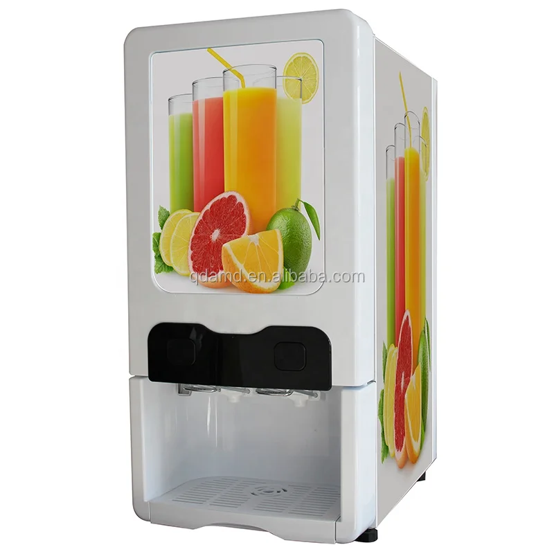 Buffet cooling beverage juice dispenser machine with bag in box
