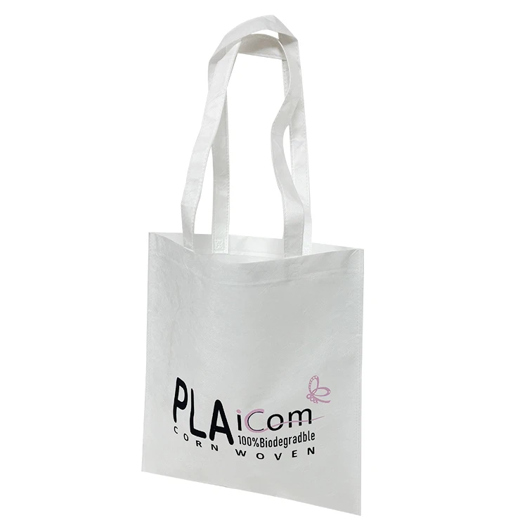 Custom pla biodegradable shopping bags