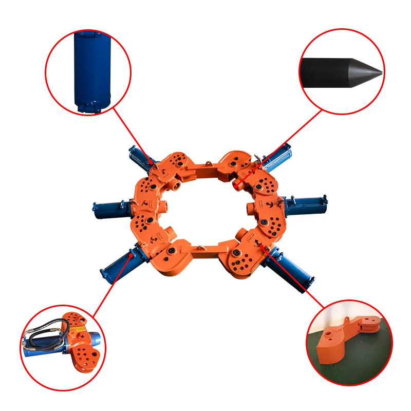 600-800mm hydraulic concrete stack breaker hydraulic pile breaker machinery