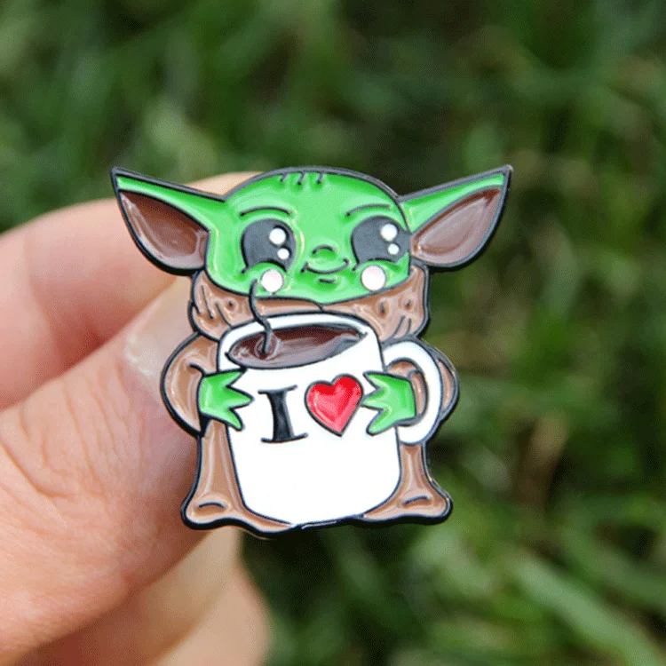Wholesale zinc alloy cheap metal funny design custom lovely soft enamel lapel pins