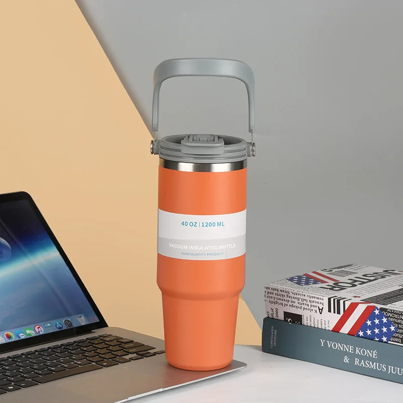 1688 agent dropshipping 304 Stainless Steel Tumbler Insulated Cup 20 to 40 Oz Portable Car Cup Gift Outdoor Travel Cup with Lid