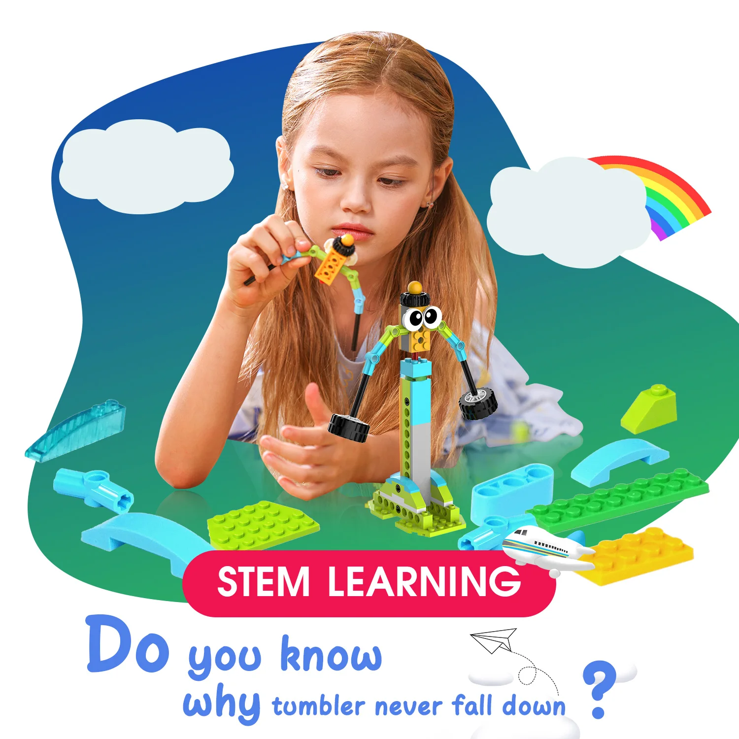 Makerzoid STEAM Programmable Robotics Kits Robot Master (Standard), Remote Control Robot Toy Educational Toy for Kids