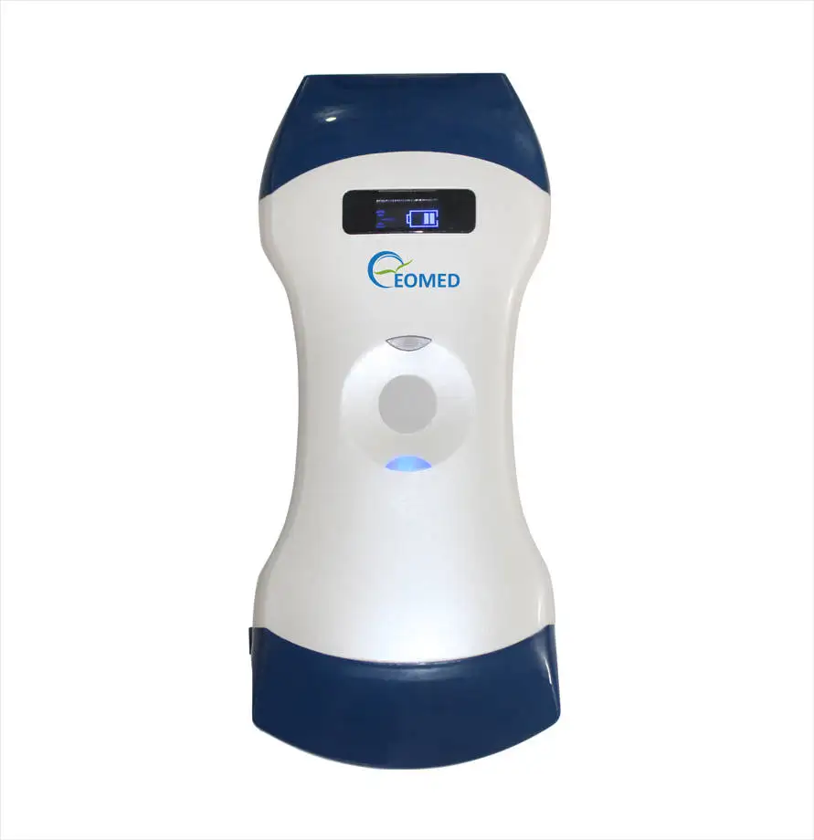 Advanced Portable Wireless sonography 128 Elements Handheld High Frequency Convex Linear Color Wireless Ultrasound Probe DCU19A