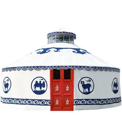5m waterproof luxury mongolian yurt hotel tent