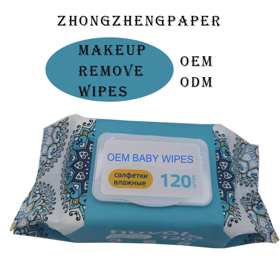 Custom packaged Comfort Refreshing wipes Spines Material Personal care wipes