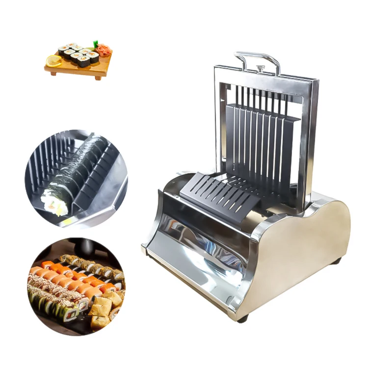 Sushi maker machine sushi roll cutter slicer machinery for sale maki sushi machine