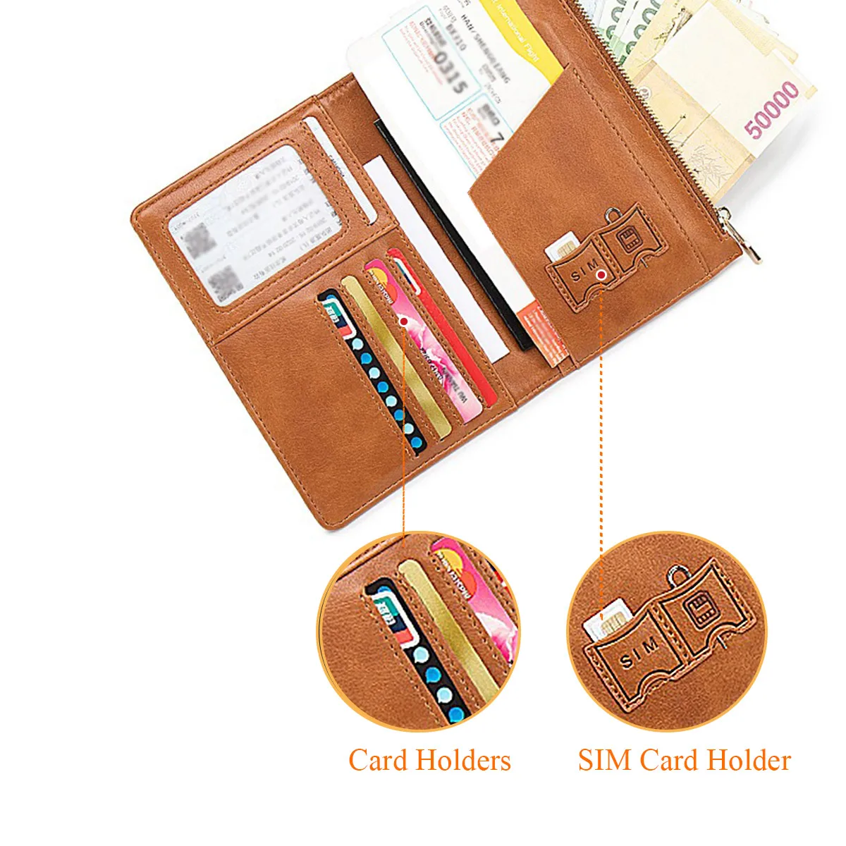 Genuine Leather Passport Holder Passport Wallet Passport Covers And Tags